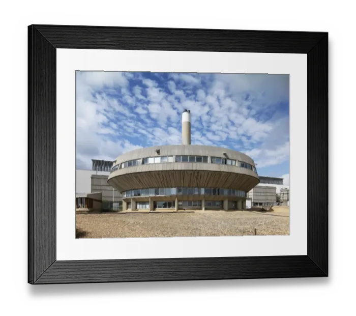 Framed Print : Fawley Power Station DP221569