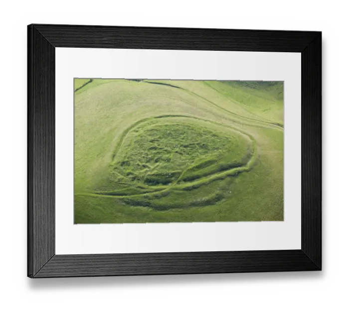 Framed Print : Rybury Camp 29624_043 Framed Print : Rybury Camp 29624_043