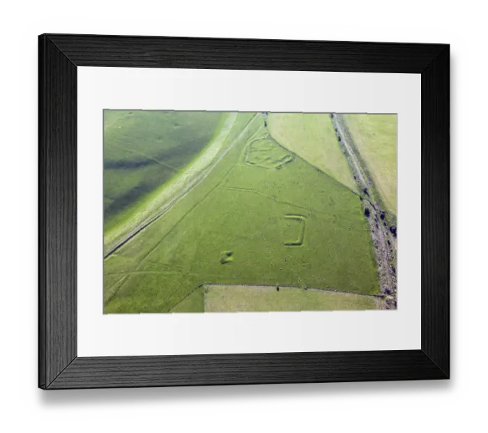 Framed Print : Wansdyke and Eald Burh 29625_035 Framed Print : Wansdyke and Eald Burh 29625_035