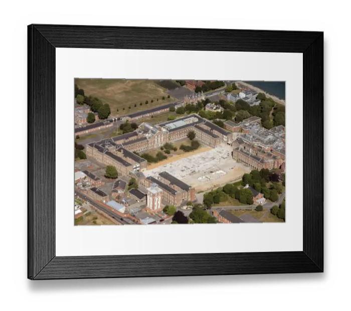 Framed Print : Haslar Hospital 33564_012