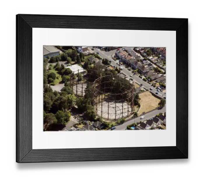Framed Print : Branksome Gas Works 33558_039 Framed Print : Branksome Gas Works 33558_039