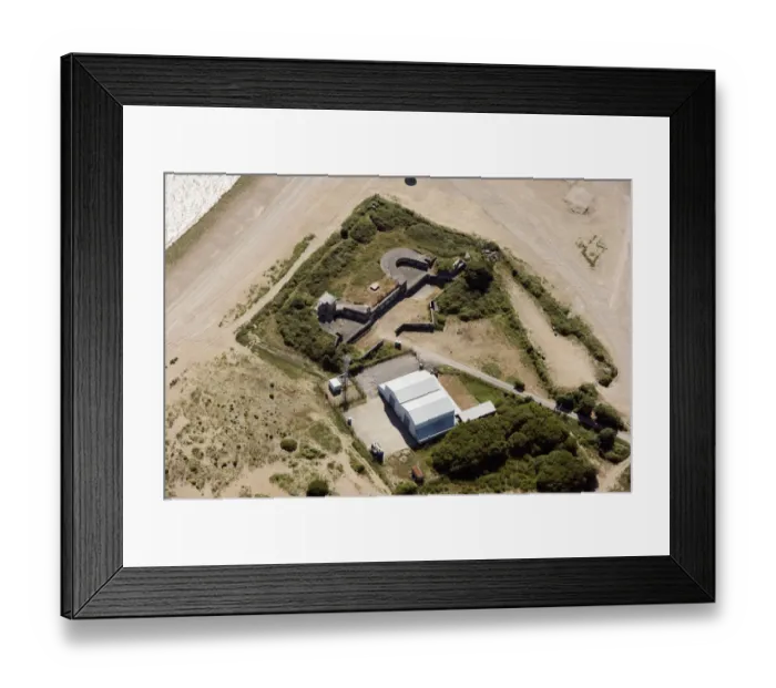 Framed Print : Browndown Battery 33560_013 Framed Print : Browndown Battery 33560_013