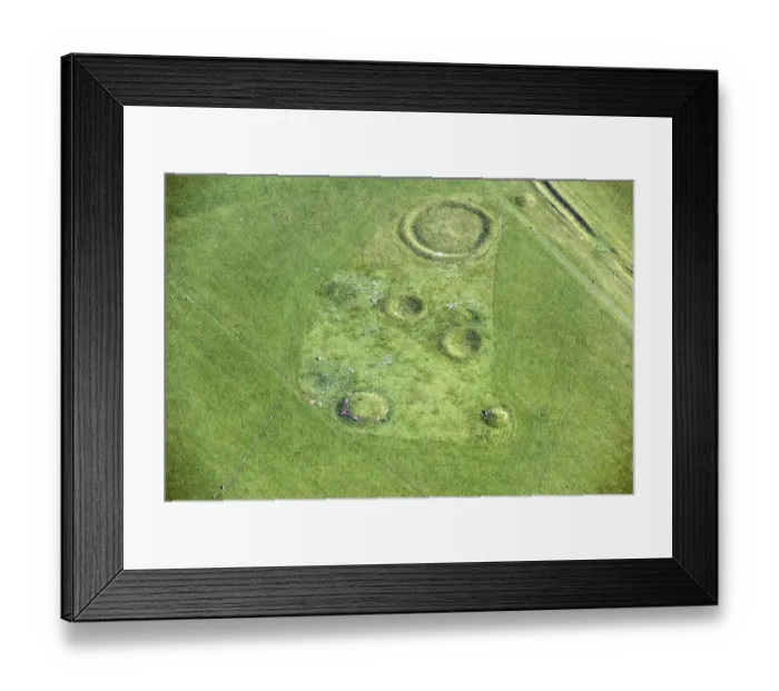 Framed Print : Lake Down Barrow Cemetery 33302_021 Framed Print : Lake Down Barrow Cemetery 33302_021