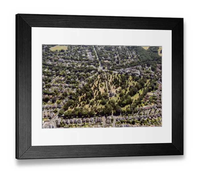 Framed Print : Wimborne Road Cemetery 33558_016