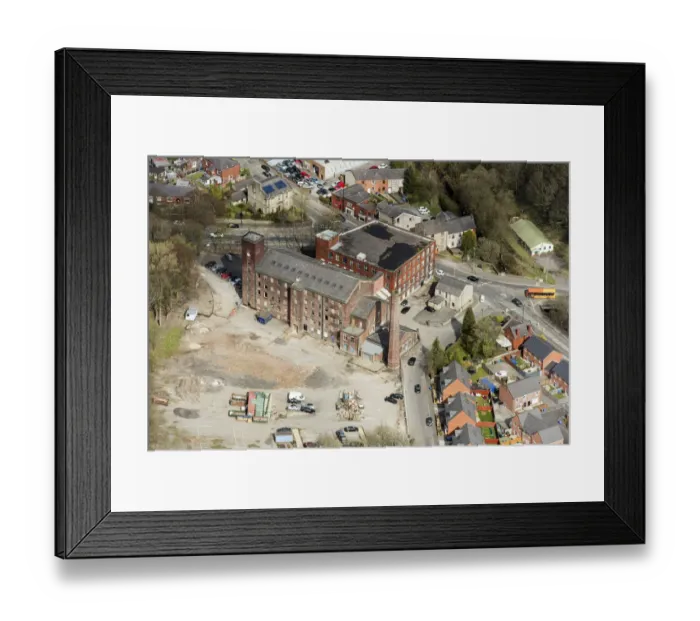Framed Print : Spotland Bridge New Mill 33761_017