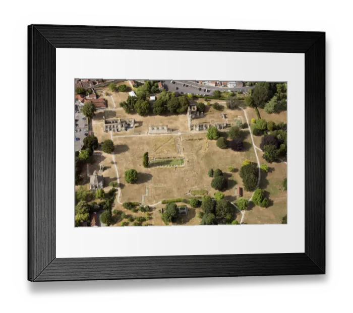 Framed Print : Glastonbury Abbey 33732_009 Framed Print : Glastonbury Abbey 33732_009