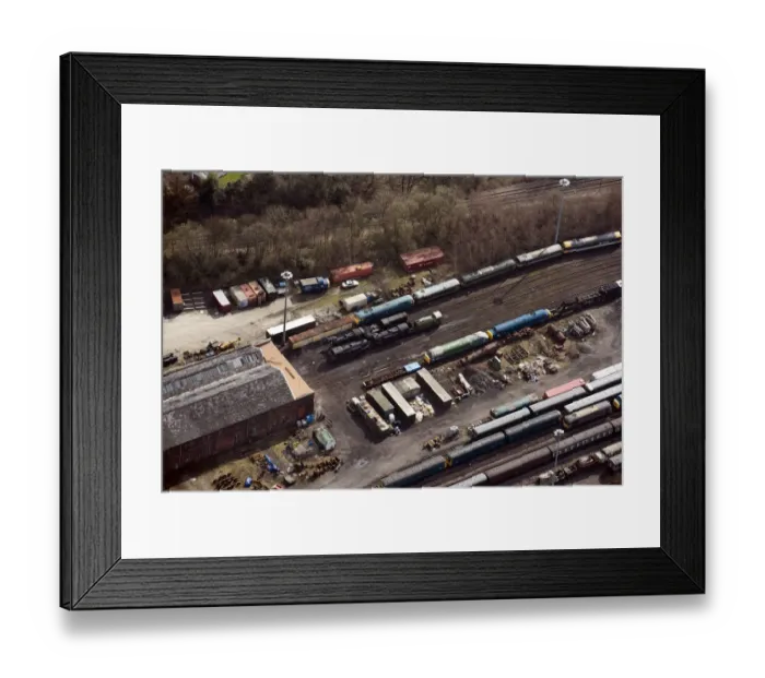 Framed Print : Buckley Wells rail depot 33761_030
