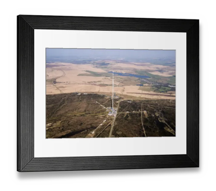 Framed Print : Winter Hill TV transmitter 33762_027