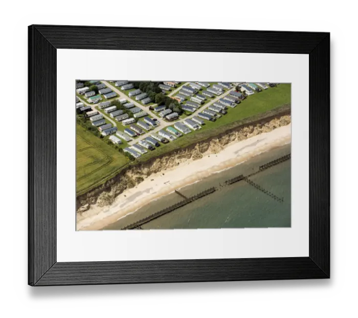 Framed Print : Corton Cliffs 33765_013 Framed Print : Corton Cliffs 33765_013