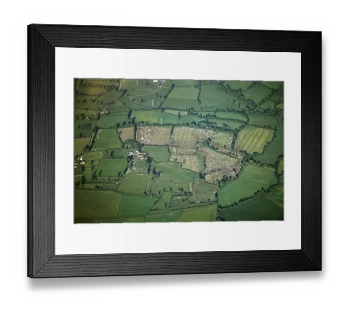 Framed Print : Worthy Farm JEH_22064_002