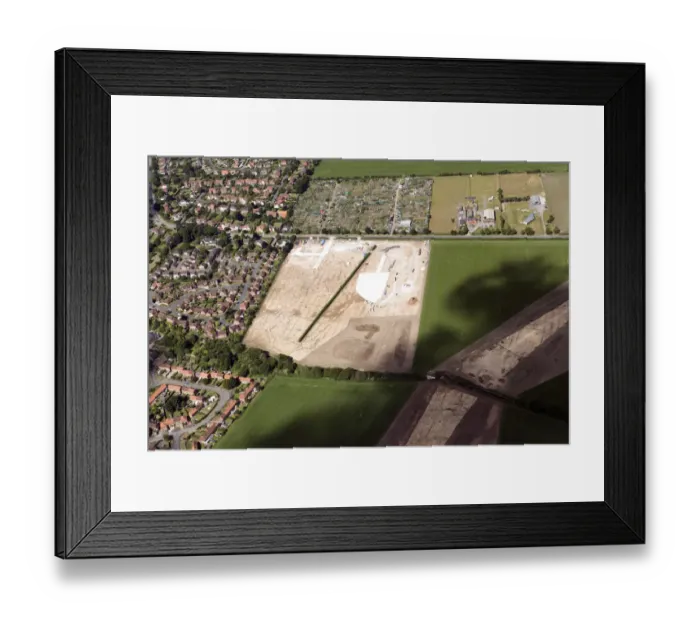 Framed Print : Pocklington excavations, 34003_009