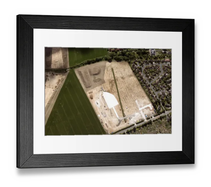 Framed Print : Pocklington excavations, 34003_014