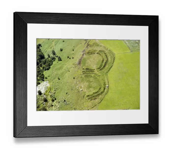 Framed Print : Bewick Hill 34015_016 Framed Print : Bewick Hill 34015_016