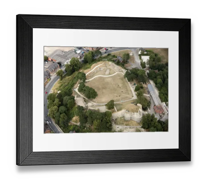 Framed Print : Pontefract Castle 34048_066 Framed Print : Pontefract Castle 34048_066