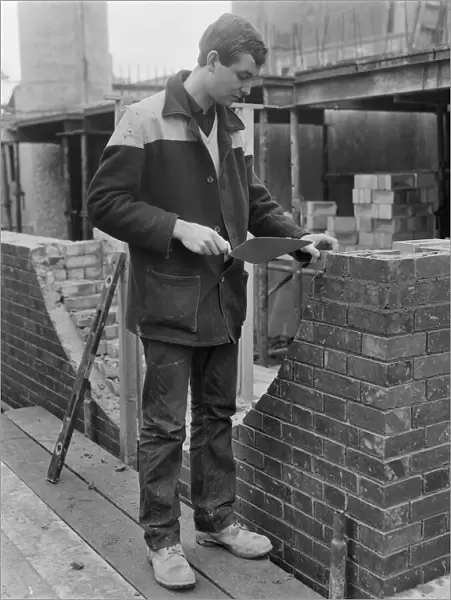 Barbican construction - bricklaying JLP01_08_070567
