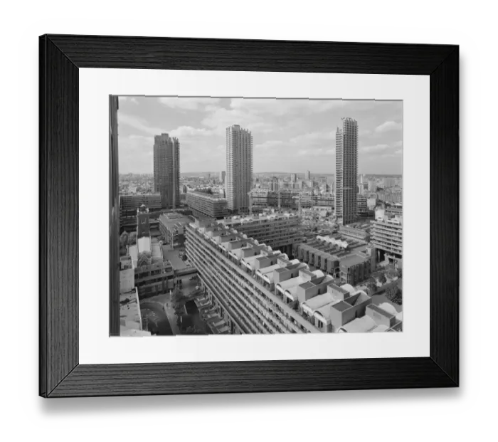Framed Print : Barbican construction - Phase V JLP01_09_772066