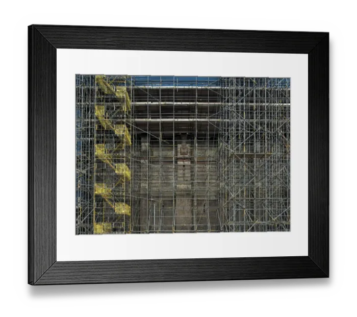 Framed Print : Scaffolding DP232580