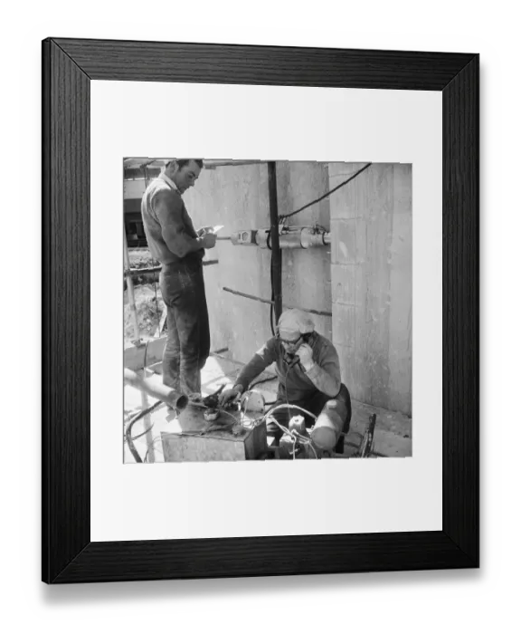 Framed Print : Allscott Sugar Beet Factory JLP01_08_060786