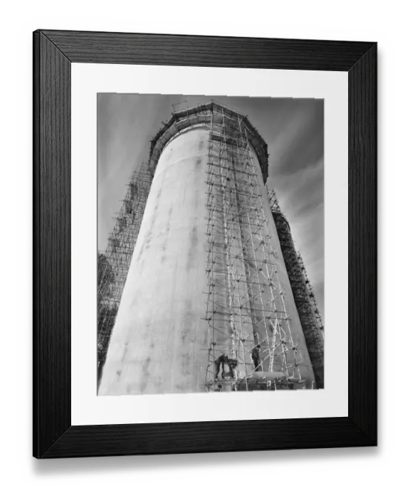 Framed Print : Allscott Sugar Beet Factory JLP01_08_060795