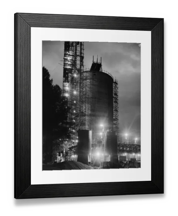 Framed Print : Allscott Sugar Beet Factory JLP01_08_060532