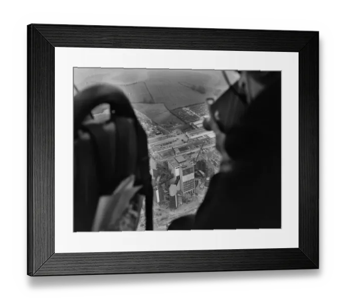 Framed Print : Berkeley Power Station from the air 1960 JLP01_08_056848c