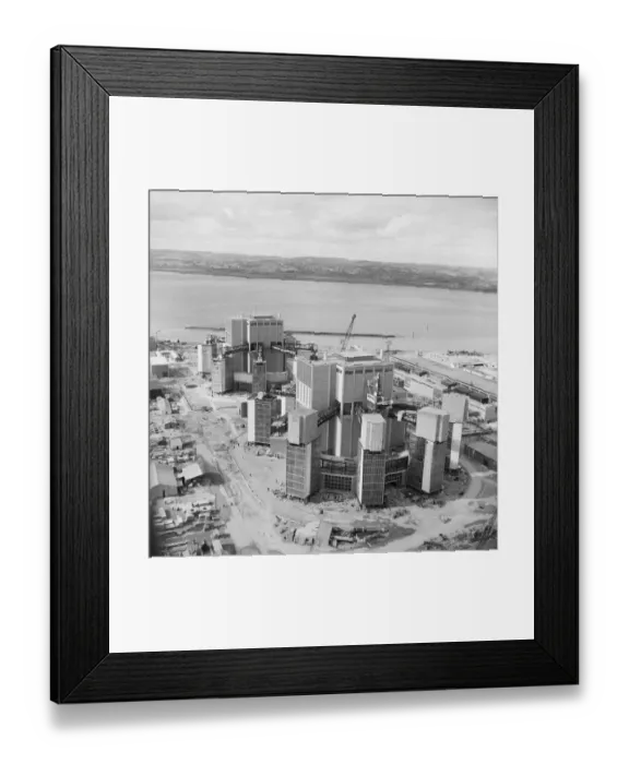 Framed Print : Berkeley Power Station from the air 1960 JLP01_08_058398