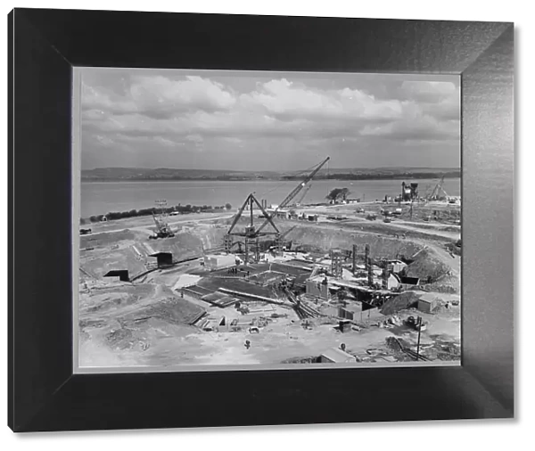 Nuclear Power Station construction 1950s JLP01_01_074_02