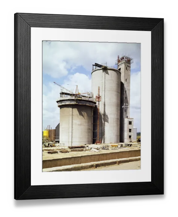 Framed Print : Bury St Edmunds Sugar Silo JLP01_10_01050