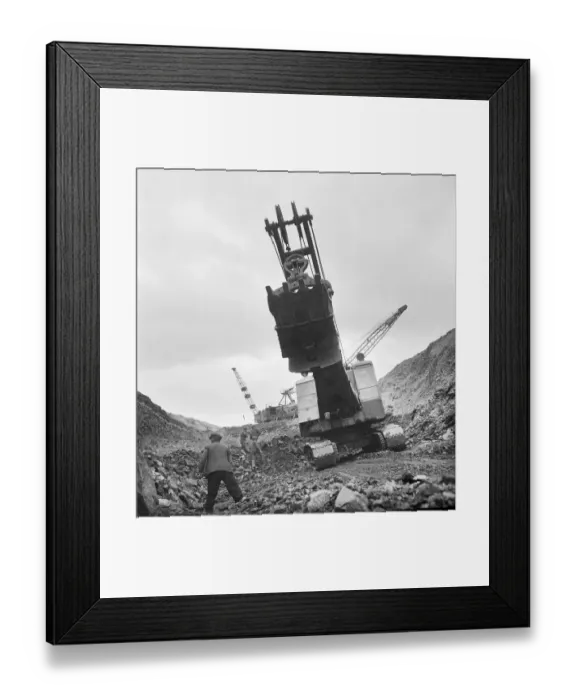 Framed Print : Carringtons Coppice Opencast Colliery JLP01_08_001293 Framed Print : Carringtons Coppice Opencast Colliery JLP01_08_001293