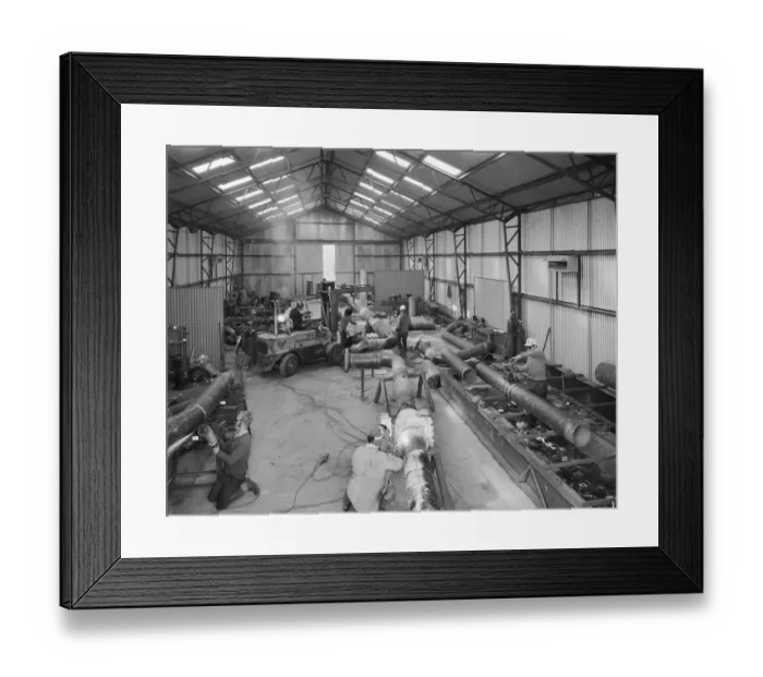Framed Print : Bottesford Airfield JLP01_08_087498