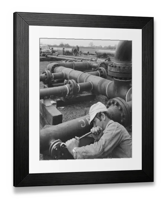Framed Print : Bottesford Airfield JLP01_08_087504