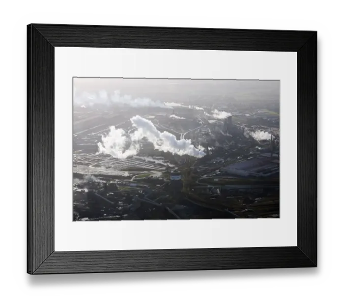 Framed Print : Scunthorpe Steel Works 28841_062