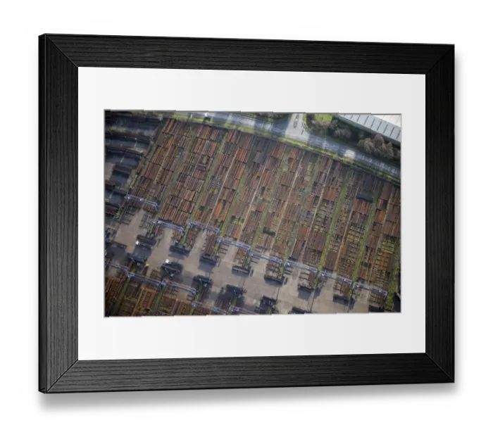 Framed Print : Scunthorpe Steel Works 28842_001 Framed Print : Scunthorpe Steel Works 28842_001