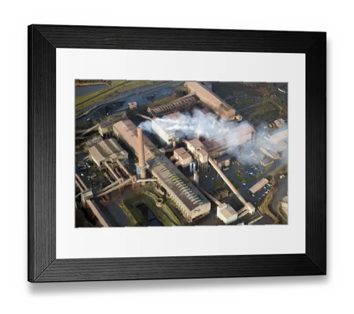 Framed Print : Scunthorpe Steel Works 28842_021