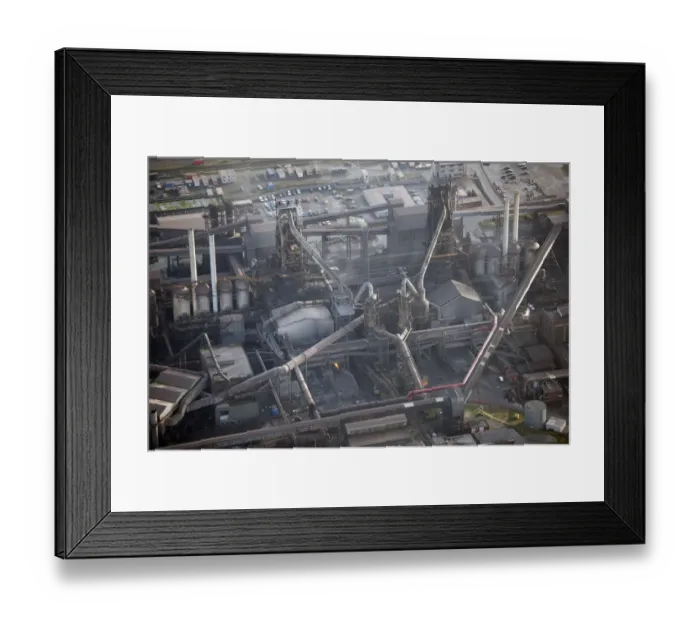 Framed Print : Scunthorpe Steel Works 28842_037