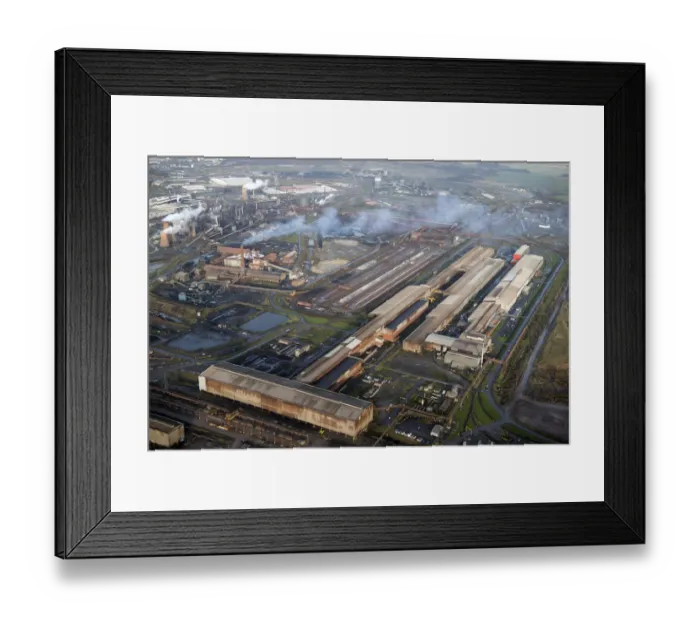 Framed Print : Scunthorpe Steel Works 28843_065
