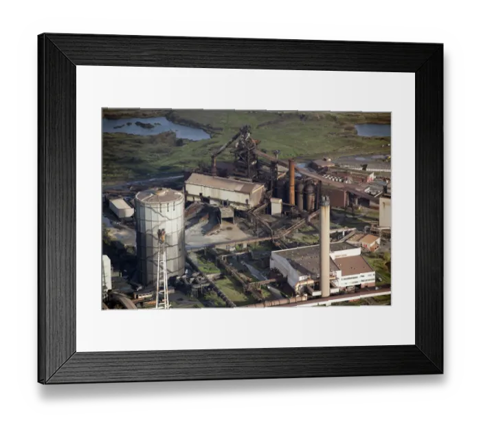 Framed Print : Teesside Steel Works 28836_040