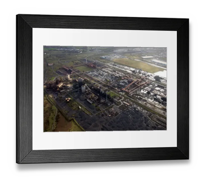 Framed Print : Teesside Steel Works 28835_021