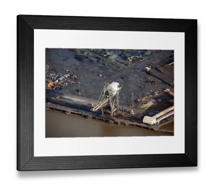 Framed Print : Teesside Steel Works 28835_048