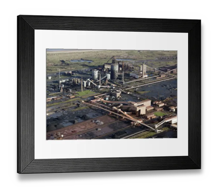 Framed Print : Teesside Steel Works 28835_049