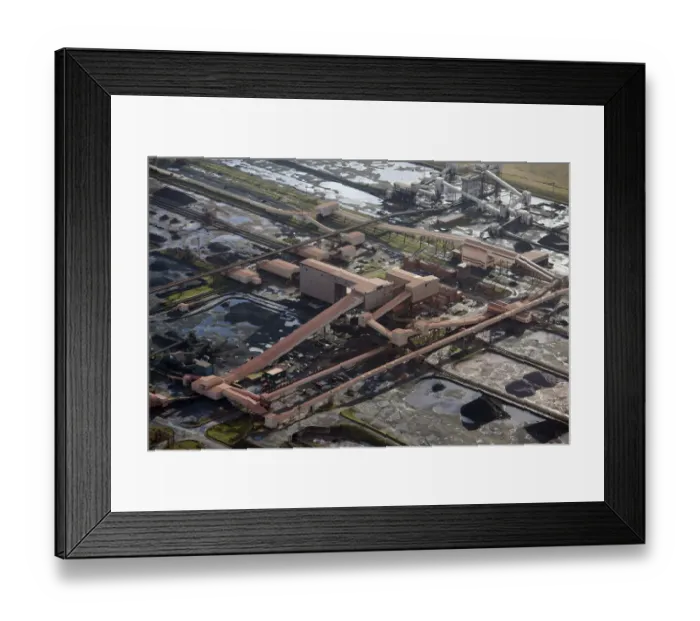 Framed Print : Teesside Steel Works 28836_025