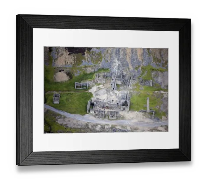 Framed Print : Old Gang smelt mill 28813_057