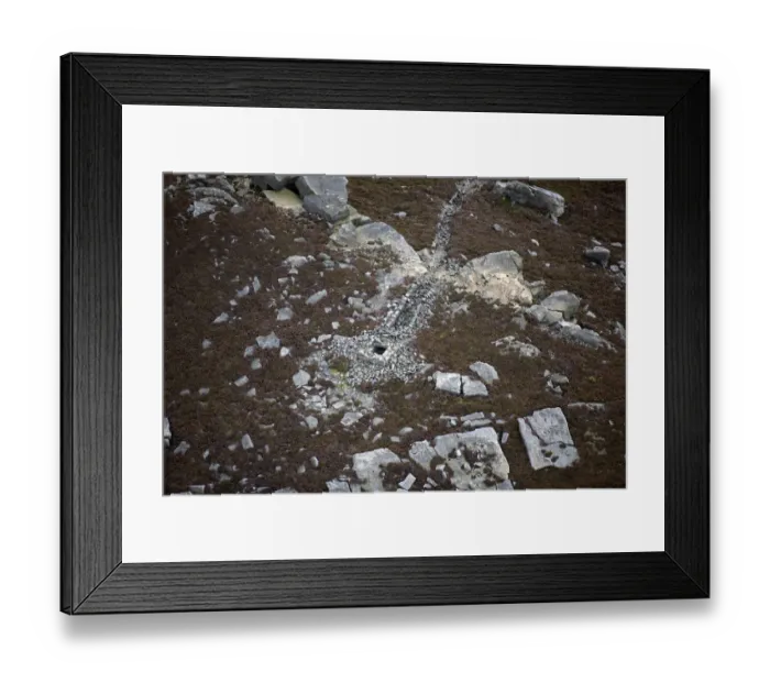 Framed Print : Old Gang smelt mill 28813_032