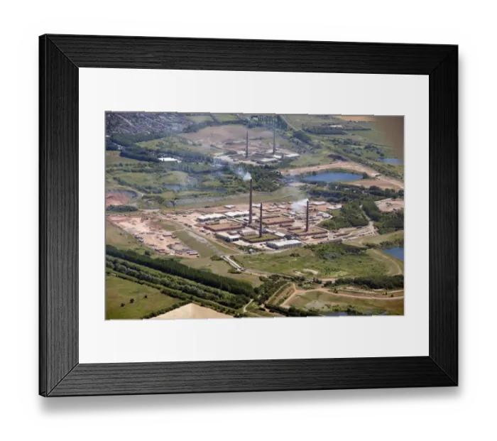 Framed Print : Kings Dyke Brickworks 28731_067