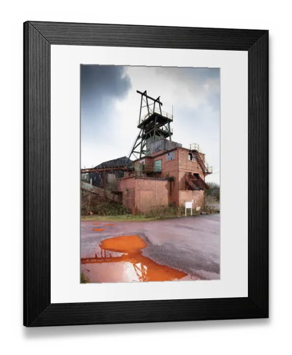 Framed Print : Florence Iron Mine DP223656 Framed Print : Florence Iron Mine DP223656