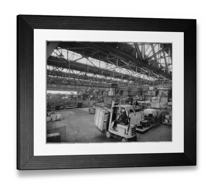 Framed Print : British Road Services Depot JLP01_01_117_14 Framed Print : British Road Services Depot JLP01_01_117_14