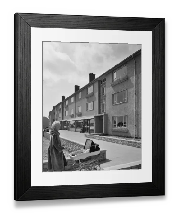 Framed Print : Easiform flats JLP01_08_065725