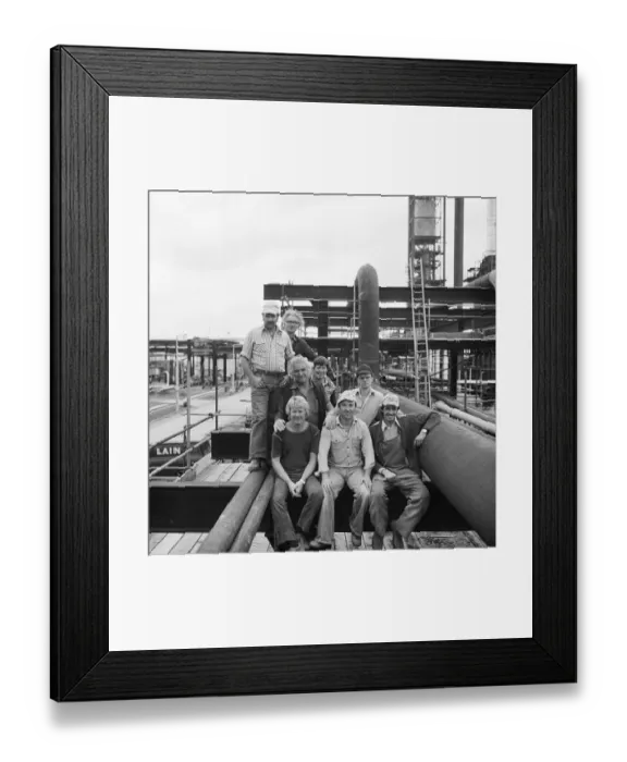 Framed Print : Coryton Refinery JLP01_09_802343