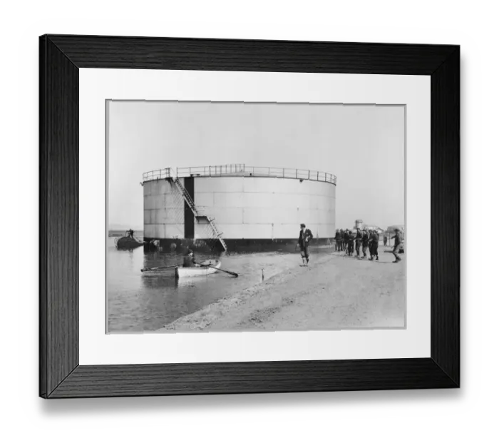 Framed Print : Coryton Refinery JLP01_01_167_54