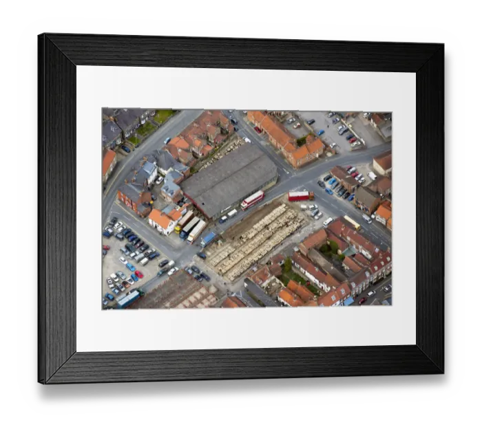 Framed Print : Malton Livestock Market 28897_042